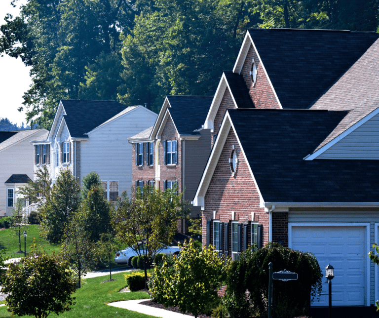 des maisons