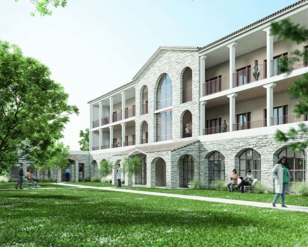 Projet maison SENIORYTA Aix en Provence, ancien EHPAD qui sera transformé