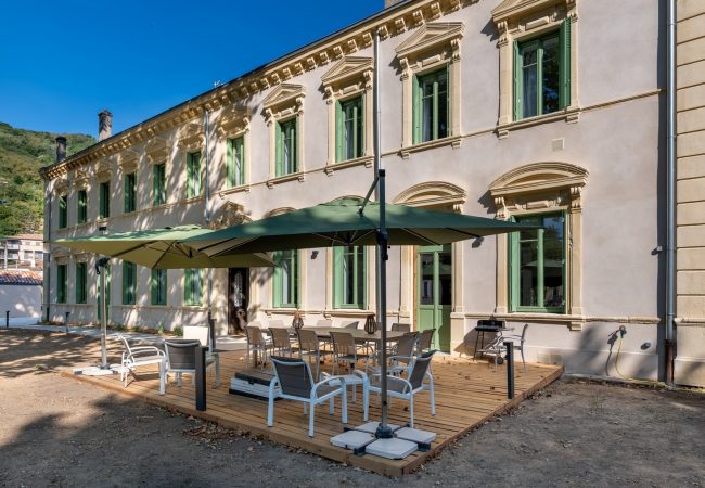 Jardin de la maison partagée seniors à Tournon-sur-Rhône